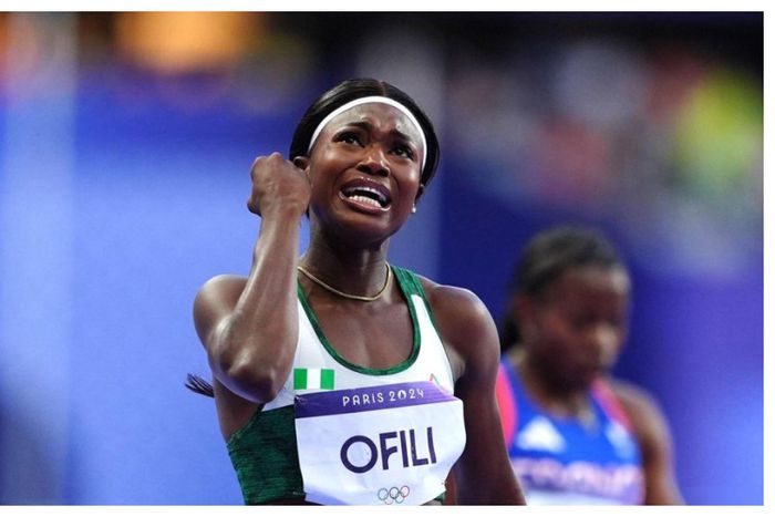Favour Ofili sets new record