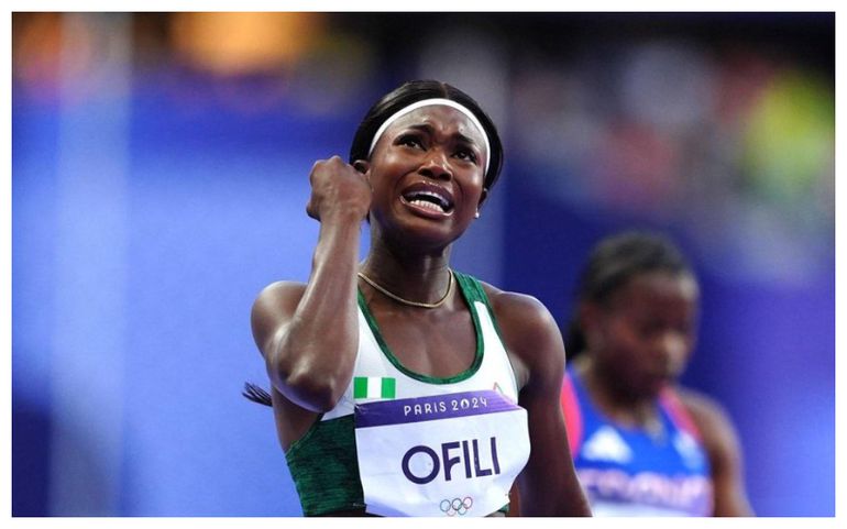Favour Ofili sets new record