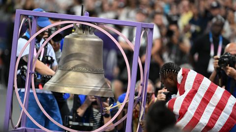 Reason why track gold medalists ring giant bell after winning Olympic gold at 2024 Paris games