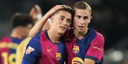 Barcelona celebrate return of midfielder from career-threatening injury