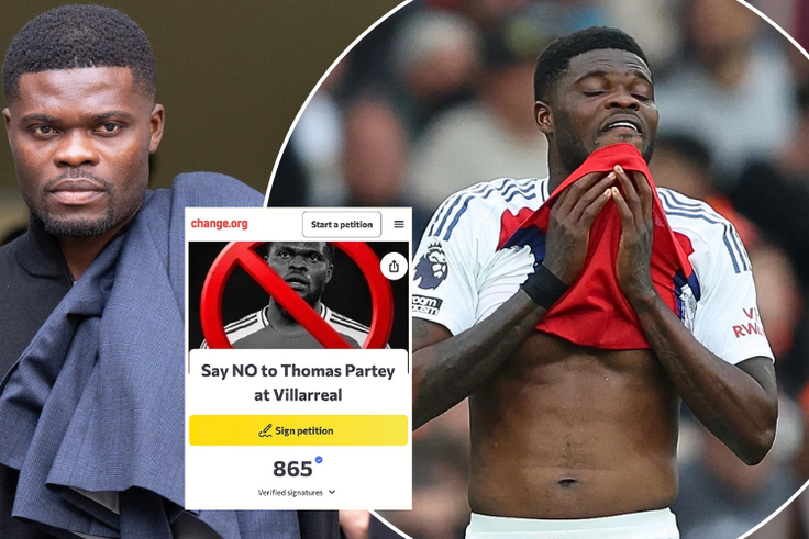 ‘Angry’ Villarreal fans sign petition to REJECT Thomas Partey’s signing