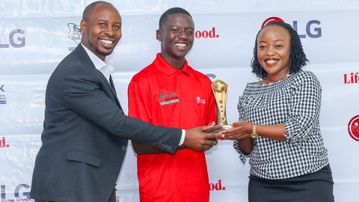 St Anthony’s Boys wonderkid Aldrine Kibet crowned Sports Personality of the Month