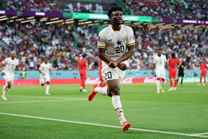 Ghana's Mohammed Kudus  (Twitter).