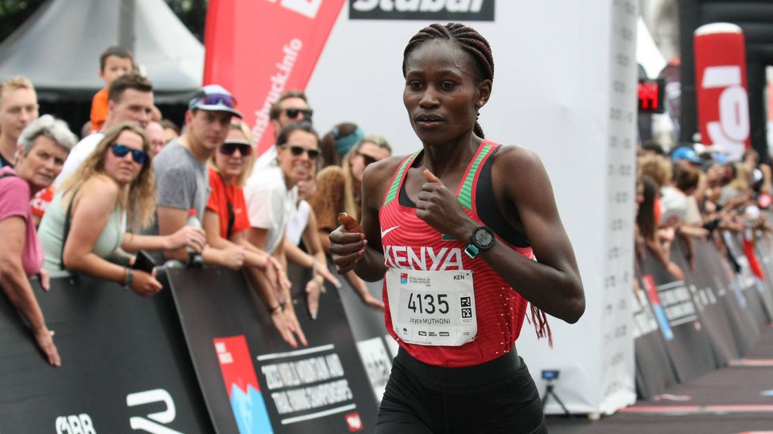 Joyce Muthoni defiende sus dos títulos del Campeonato Mundial de Running en las montañas de Valsir en España