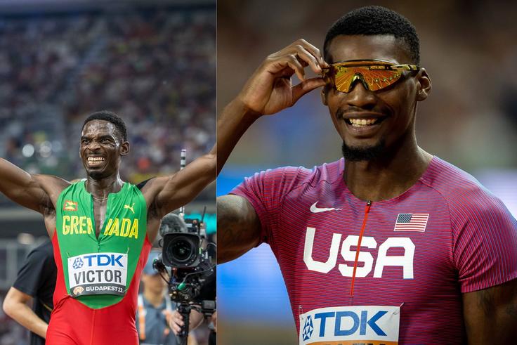 Can Fred Kerley beat Lindon Victor in the 1500m?