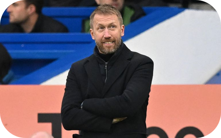 Graham Potter rejects Lyon's offer || Photo Credit: Imago