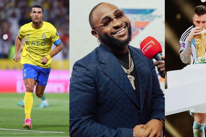 Davido's decision to pick Ronaldo ahead of Messi has however caused a lot of stir on social media. Image Credit - Instagram/Davido