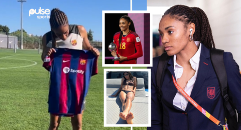 Salma Paralluelo: Spain's most beautiful footballer gets new Barcelona number following World Cup heroics