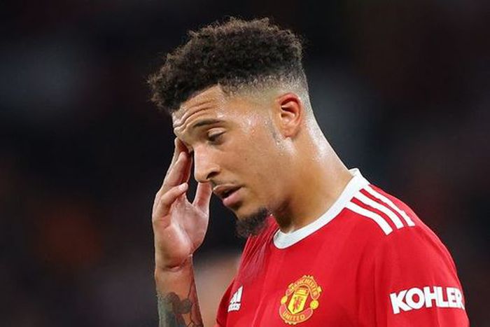 Jadon Sancho could leave Manchester United || Image via Getty