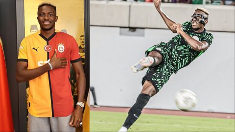 Nigeria 3-0 Benin: Galatasaray fans celebrate Victor Osimhen's acrobatic goal