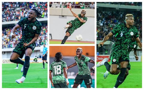 Nigeria vs Benin Republic player rating: Osimhen shuts Chelsea up as Lookman celebrates Ballon d’Or nomination with a brace