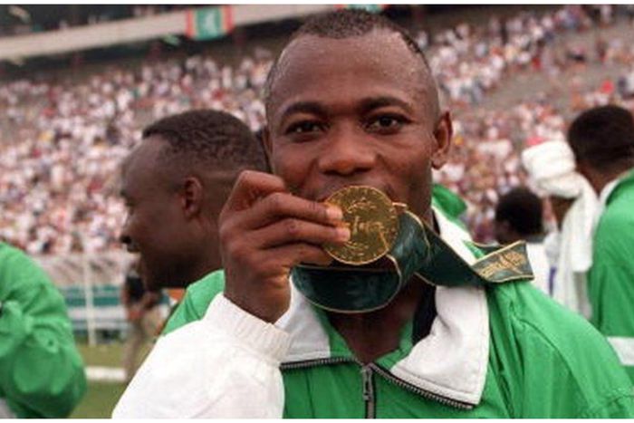 Emmanuel Amuneke helped the Super Eagles win the 1994 Africa Cup of Nations in Tunisia