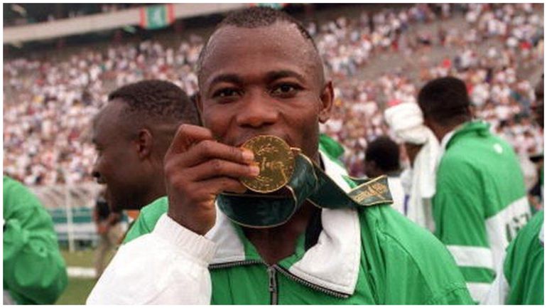 Emmanuel Amuneke helped the Super Eagles win the 1994 Africa Cup of Nations in Tunisia