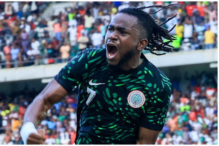 Nigeria's Ademola Lookman was the man of the match against Benin Republic.