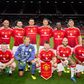 In a charity game at Old Trafford, Wayne Rooney stole the show with a free kick but Celtic legends beat Manchester United Legends.