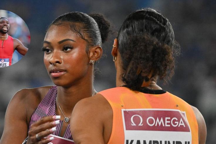 Noah Lyles celebrates 'greatest rookie season' amid rising track star's third-place finish at Zurich Diamond League