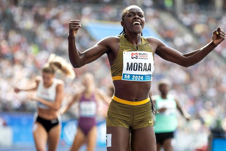 [WATCH] Mary Moraa, Lestile Tebogo & Beatrice Chebet dance with joy after Diamond League victories