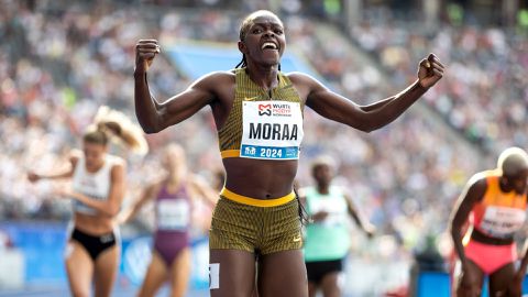 [WATCH] Mary Moraa, Lestile Tebogo & Beatrice Chebet dance with joy after Diamond League victories