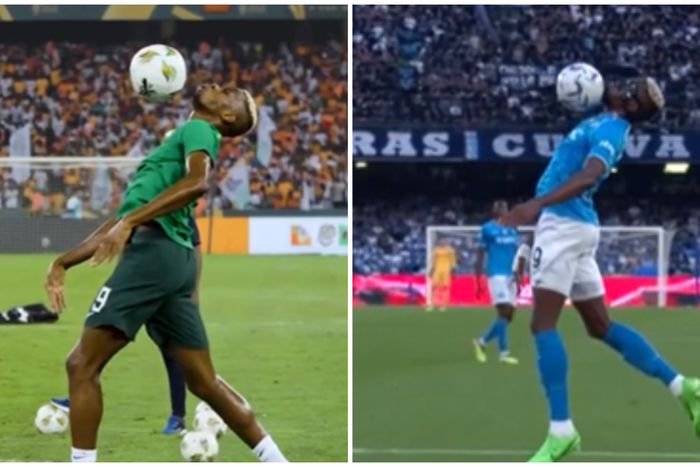 Victor Osimhen in fine form and shape after Super Eagles AFCON 2025 clash.