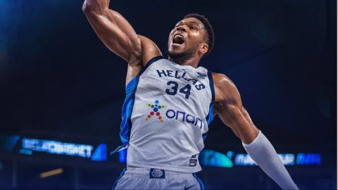 Nigerian Freak Giannis Antetokounmpo welcomes another brother, Alex Antetokounmpo, to the Milwaukee Bucks.