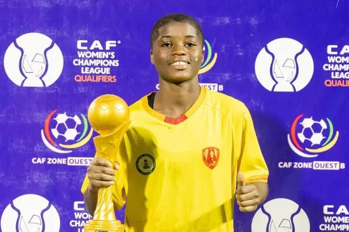 Nigerian midfield sensation Oluwakemi Adegbuyi