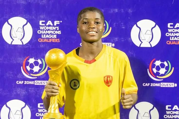Nigerian midfield sensation Oluwakemi Adegbuyi