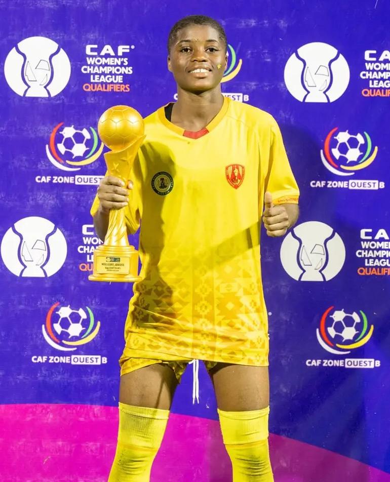 Nigerian midfield sensation Oluwakemi Adegbuyi