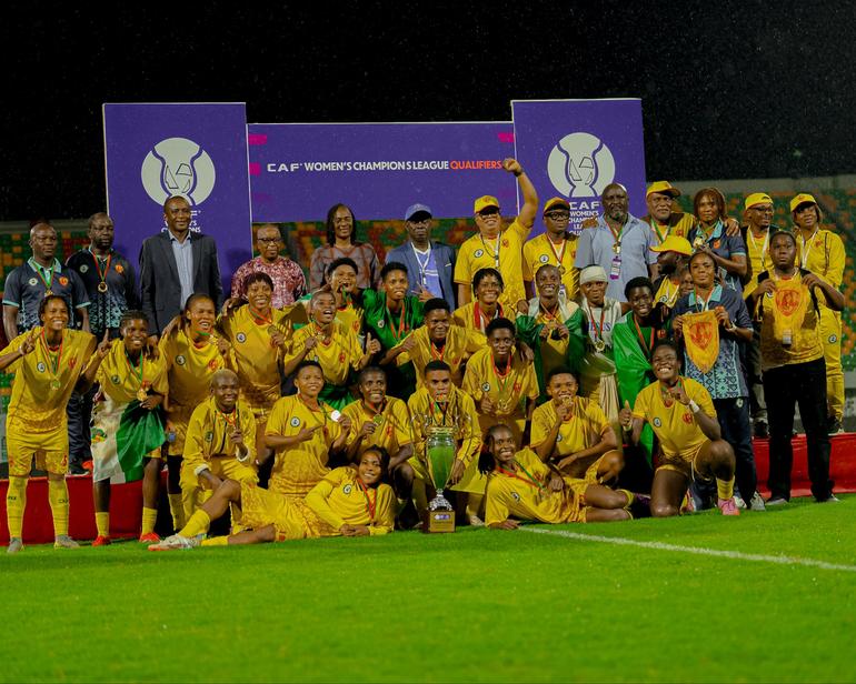 Edo Queens lift the WAFU-B title.