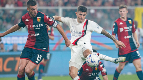 Christian Pulisic scored the winner for Milan || Image credit: Imago