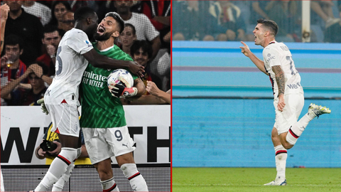 Genoa vs AC Milan: Giroud plays as goalkeeper, Pulisic scores winner as ex-Chelsea stars save Pioli's men