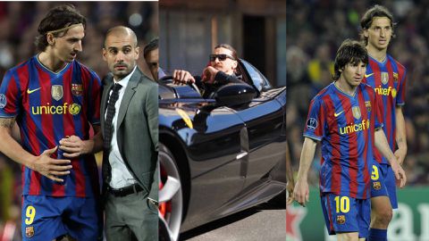 Zlatan Ibrahimovic and Pep Guardiola at Barcelona: Ferrari problem explained in interview