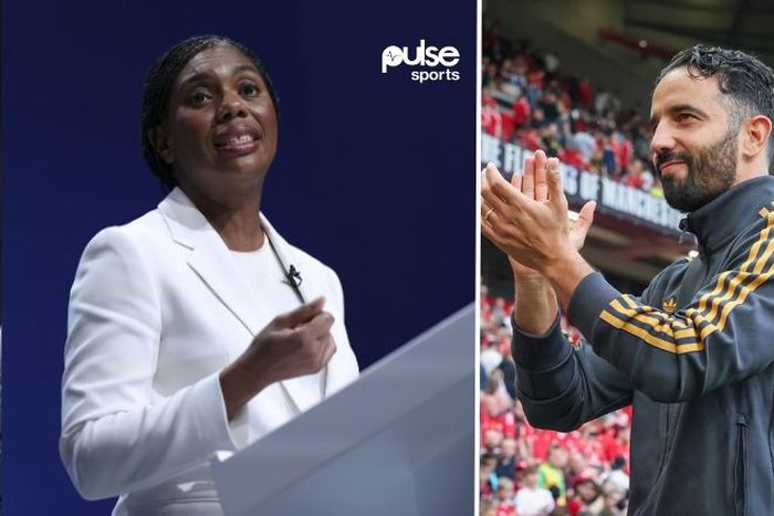 Kemi Badenoch compared to Amorim || Image credit: Imago