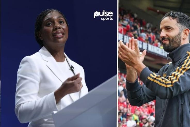 Kemi Badenoch compared to Amorim || Image credit: Imago