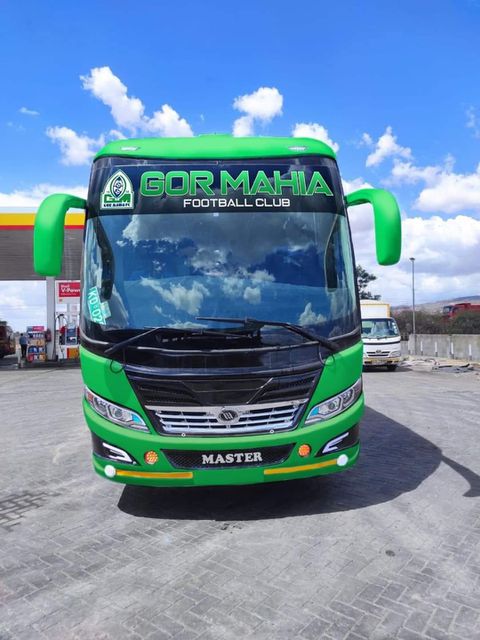Gor Mahia chairman Ambrose Rachier explains significance of new team bus' number plates