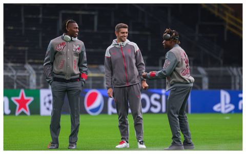 Chukwueze and Leao celebrate Milan's win against Madrid with popular Nigerian artist song Asake