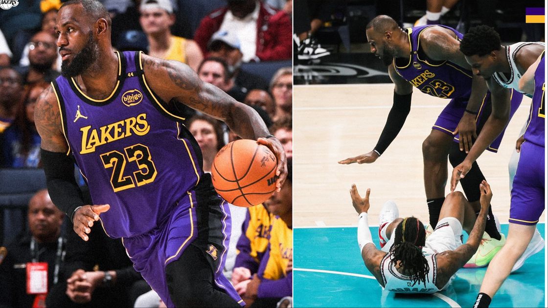 LeBron James makes history as Lakers lose to Grizzlies