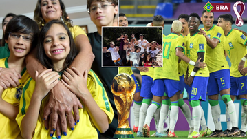 Meet the incredible family with 12 fingers each supporting Brazil at the World Cup