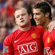 Rooney, Ronaldo, Manchester United teammates || Image credit SKY