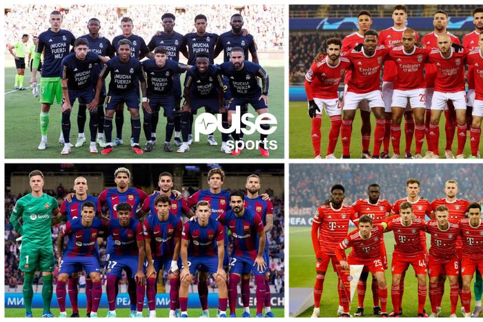 Real Madrid, Benfica ahead of Barcelona in the Top 10 Most Successful Football Clubs in European Competitions