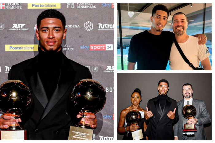 Jude Bellingham wins Golden Boy award