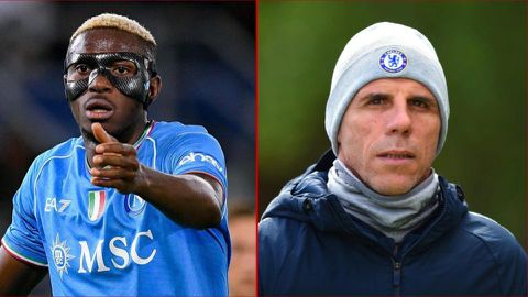 Chelsea legend Gianfranco Zola on Victor Osimhen: 'He will do great things at Stamford Bridge'