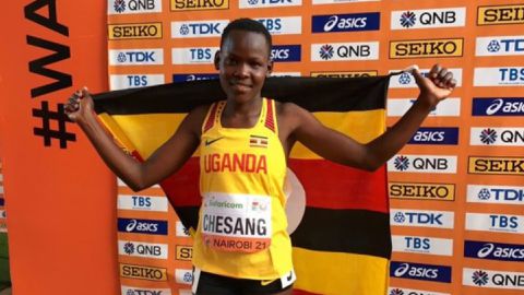 Ugandan runner Prisca Chesang provisionally suspended by the Athletics Integrity Unit