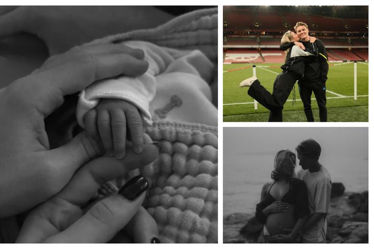 Martin Odegaard welcomes first child with partner