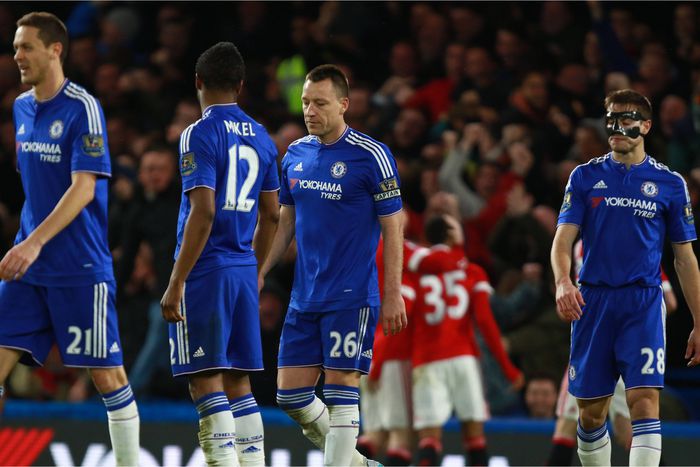 Mikel Obi and Chelsea's icons.