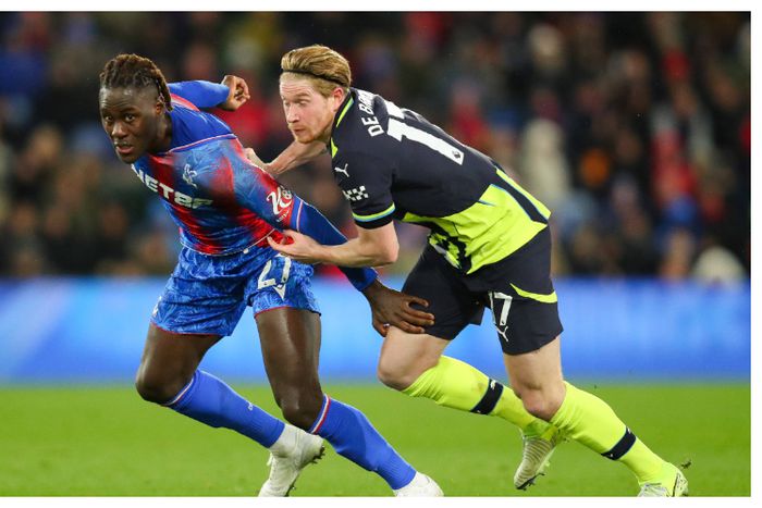 Man City drop crucial point against Crystal Palace