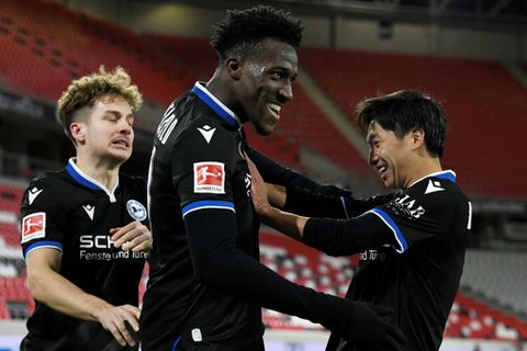 Bebou double lifts Hoffenheim to third in Germany