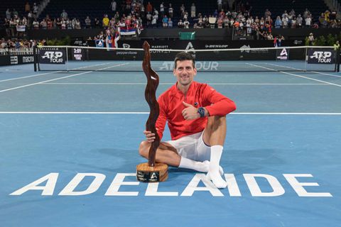 Novak Djokovic clinches 92nd career-winning title at Adelaide International
