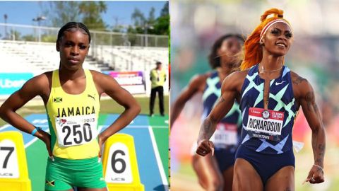 Jamaican youngster acknowledges Sha'Carri Richardson's helping hand training