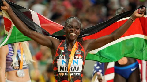 Mary Moraa proud of younger sister making waves on the track