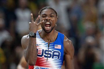 Noah Lyles honoured by watch brand worth multi-billion dollars